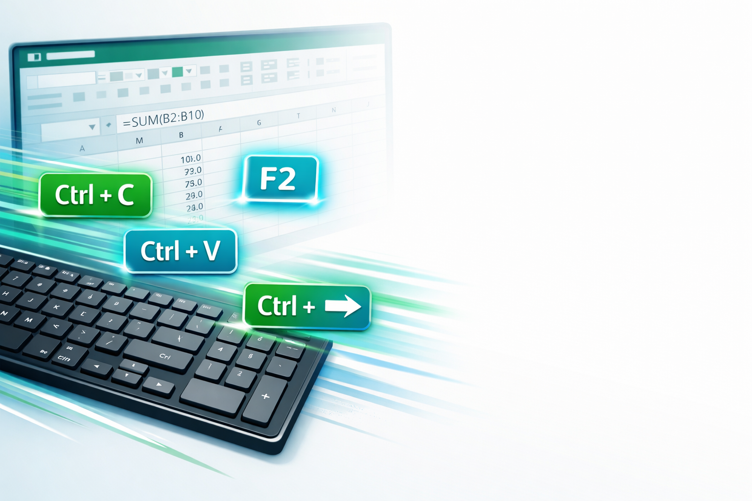 Excel Keyboard Shortcuts: 50+ Shortcuts to Work Faster