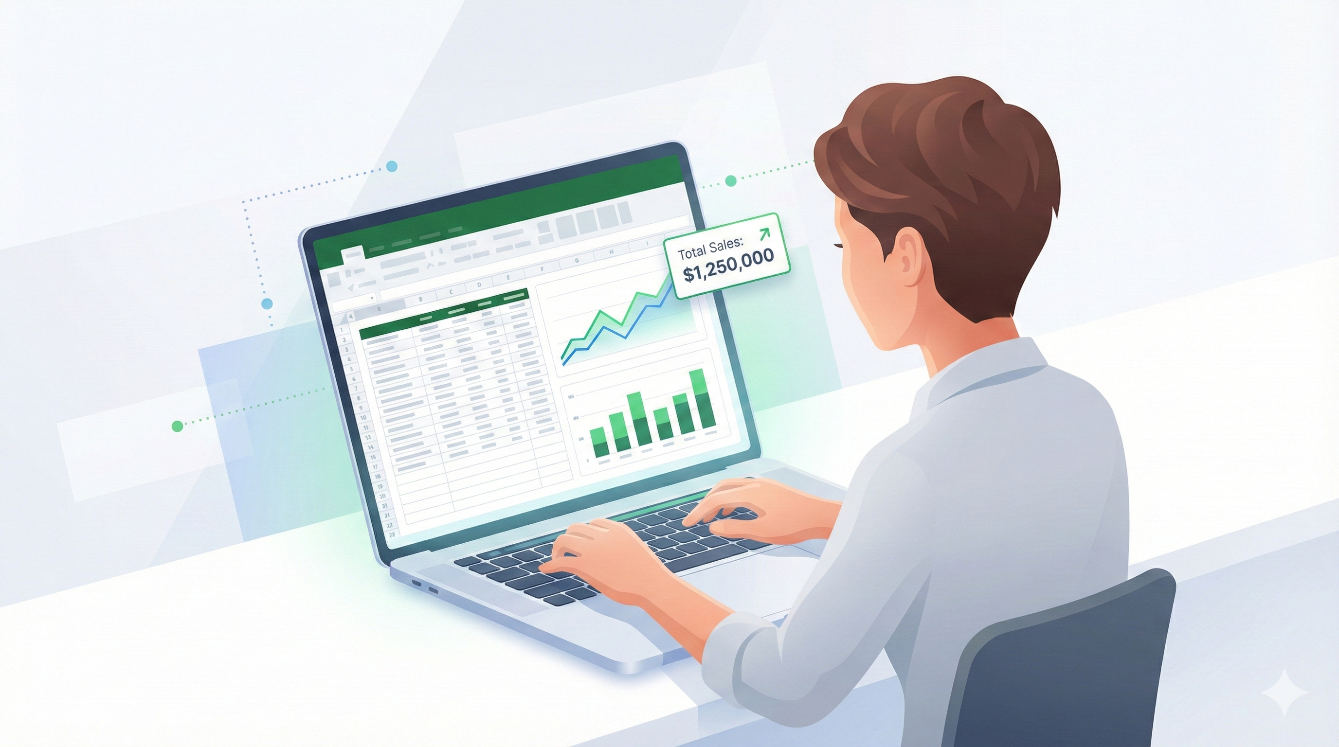 Build Your First Excel Dashboard (No VBA, No Power Query)
